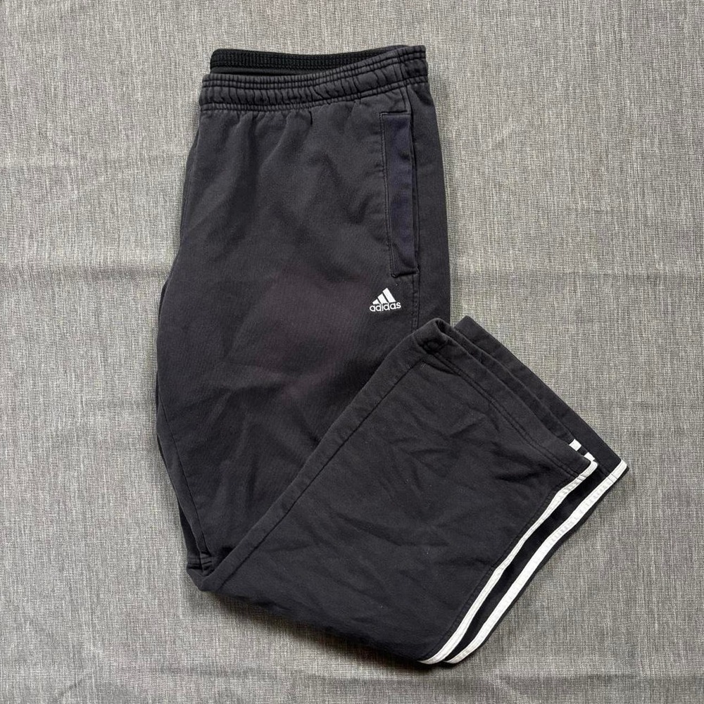 Black Baggy Adidas Sweatpants